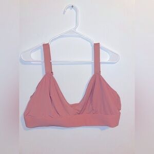 Parade 2xl mauve pink mesh no padding nipple bra skims comfort stretch